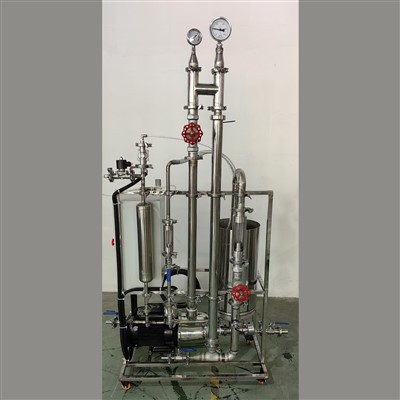 Uređaj za ispitivanje razdvajanja čvrstog i tečnog